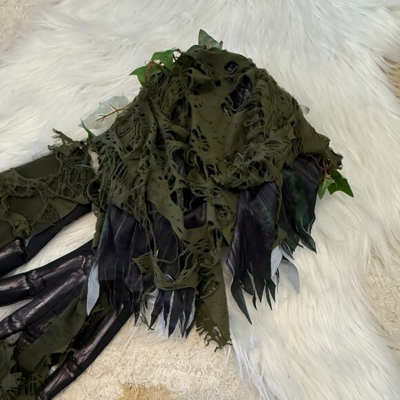 Rubie's Kids Halloween Swamp Zombie Costume Jumpsuit and Mask L - Picture 5 of 11